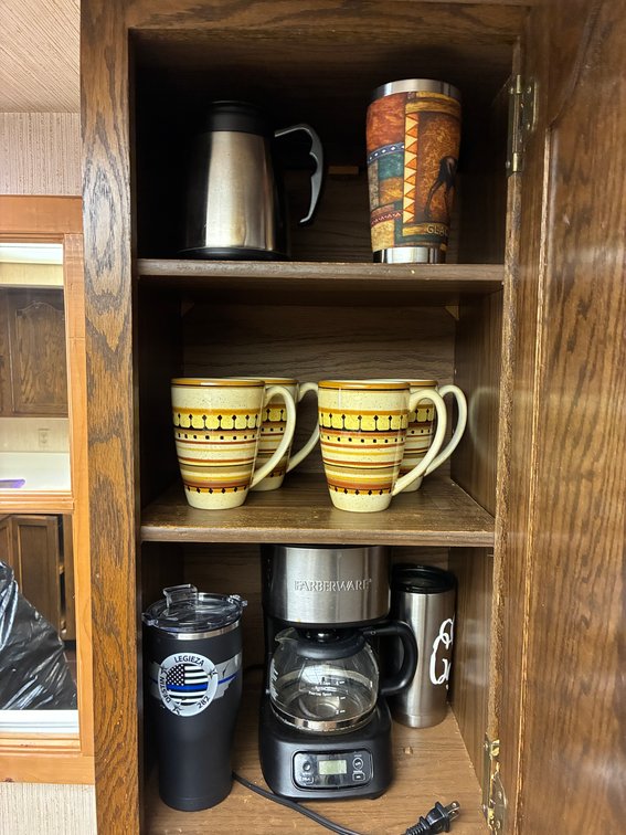 Contents of Cabinet