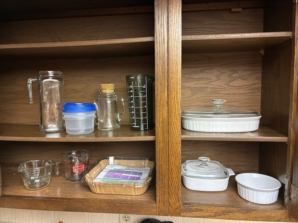 Contents of Cabinets