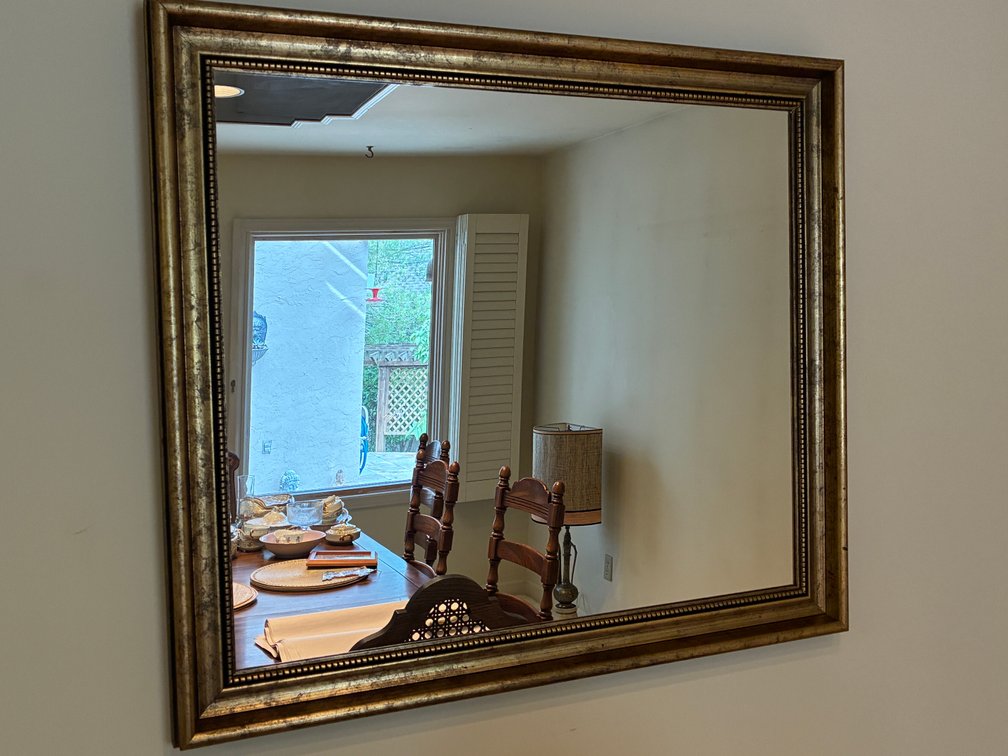 Gold Framed Mirror