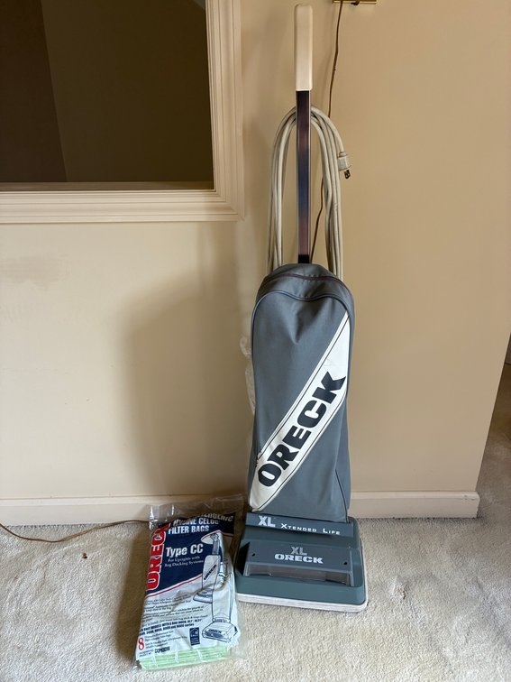 Oreck XL Vacuum, Filters