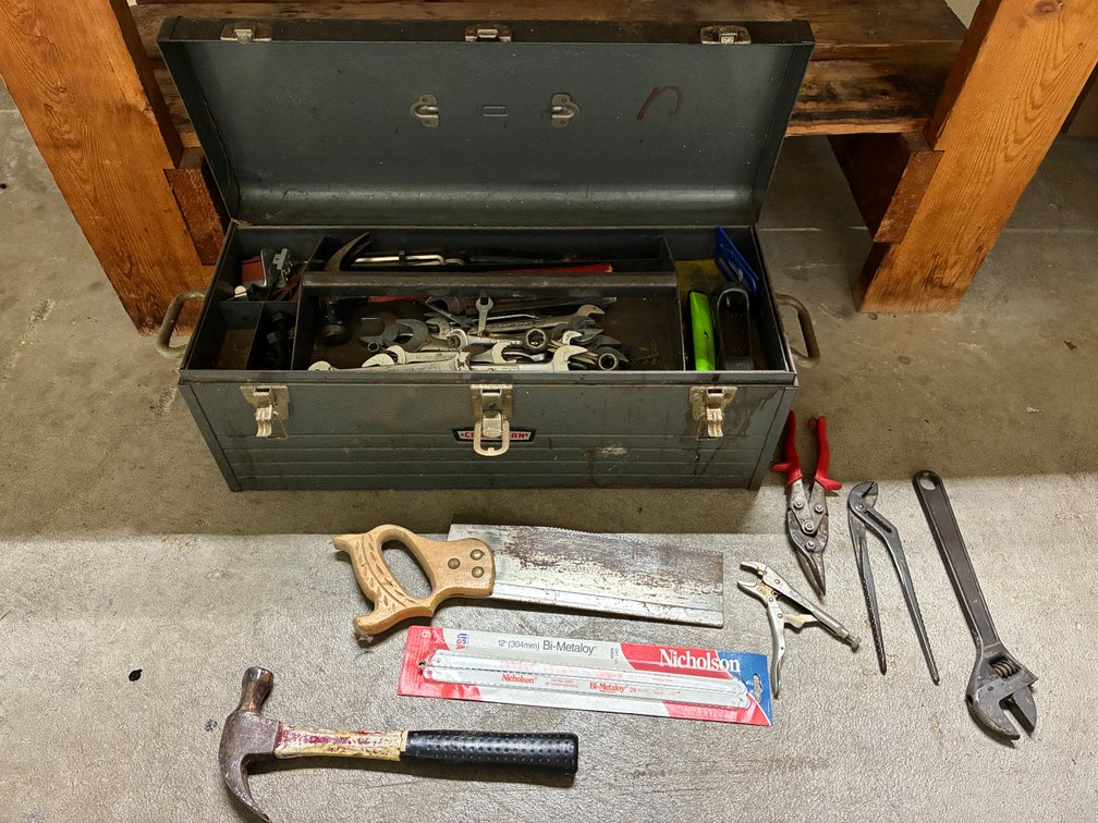 Craftsman Toolbox with Tools