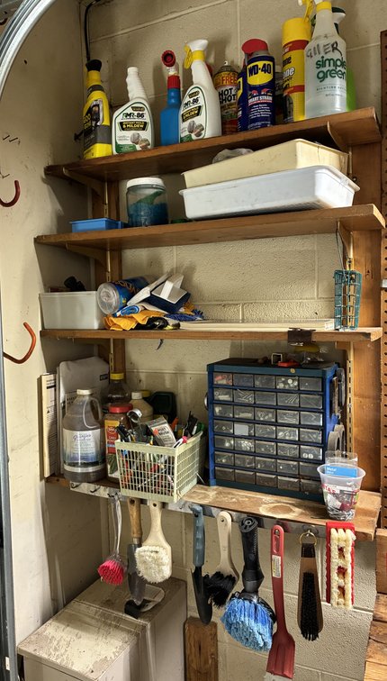 Contents of Shelves
