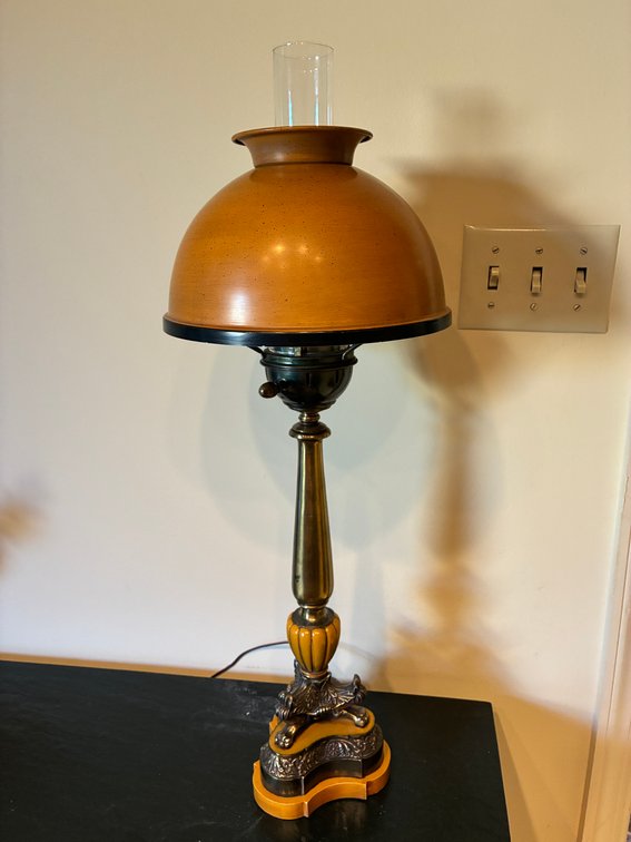 Brass Table Lamp