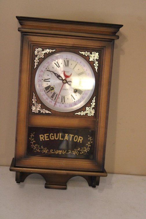 ALARON 31 DAY REGULATOR WALL CLOCK