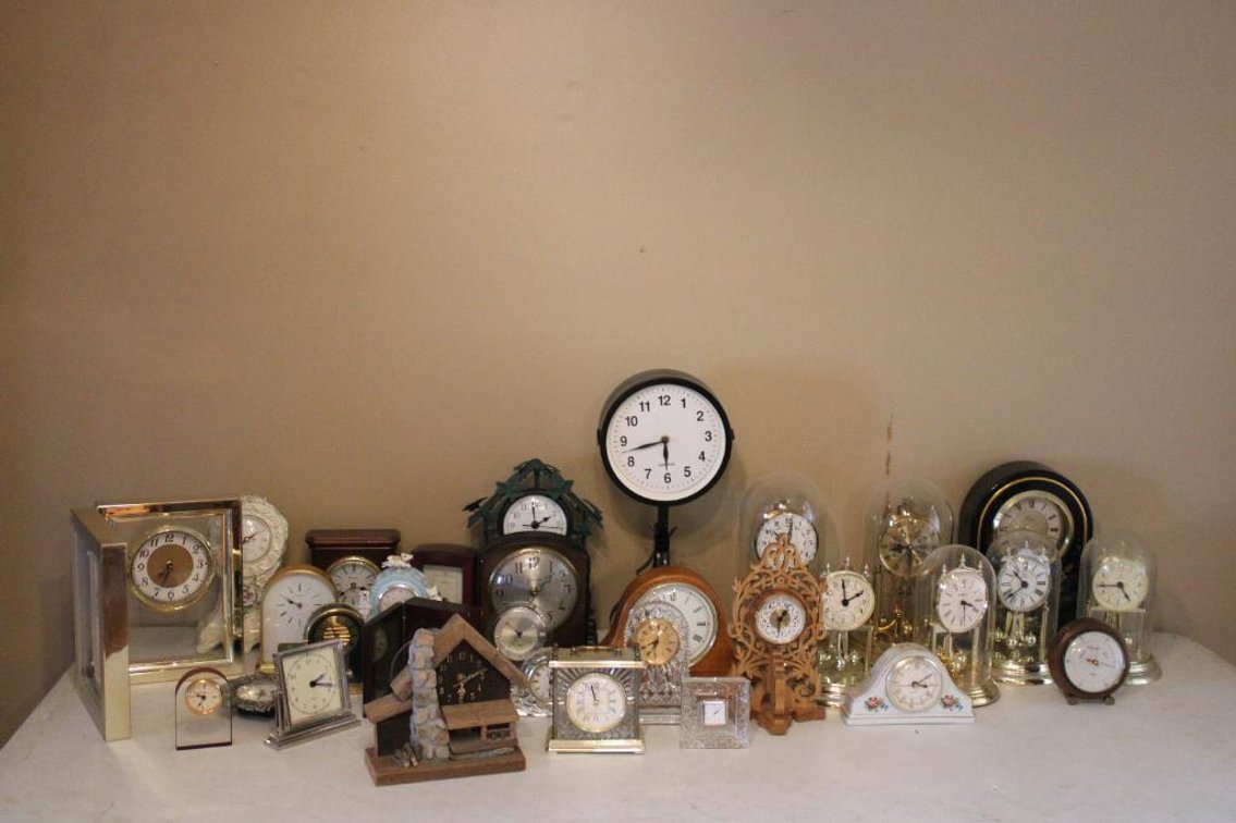ANNIVERSARY/MANTLE CLOCKS