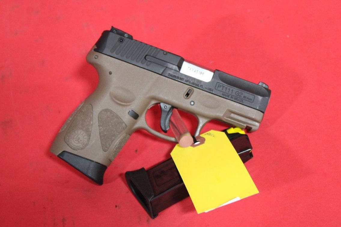TAURUS PT111 MILLENIUM G2 9MM PISTOL