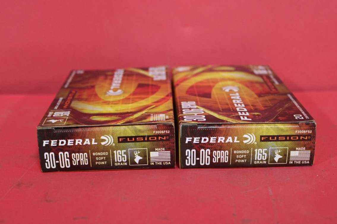 FEDERAL FUSION 30-06 SPRG AMMO