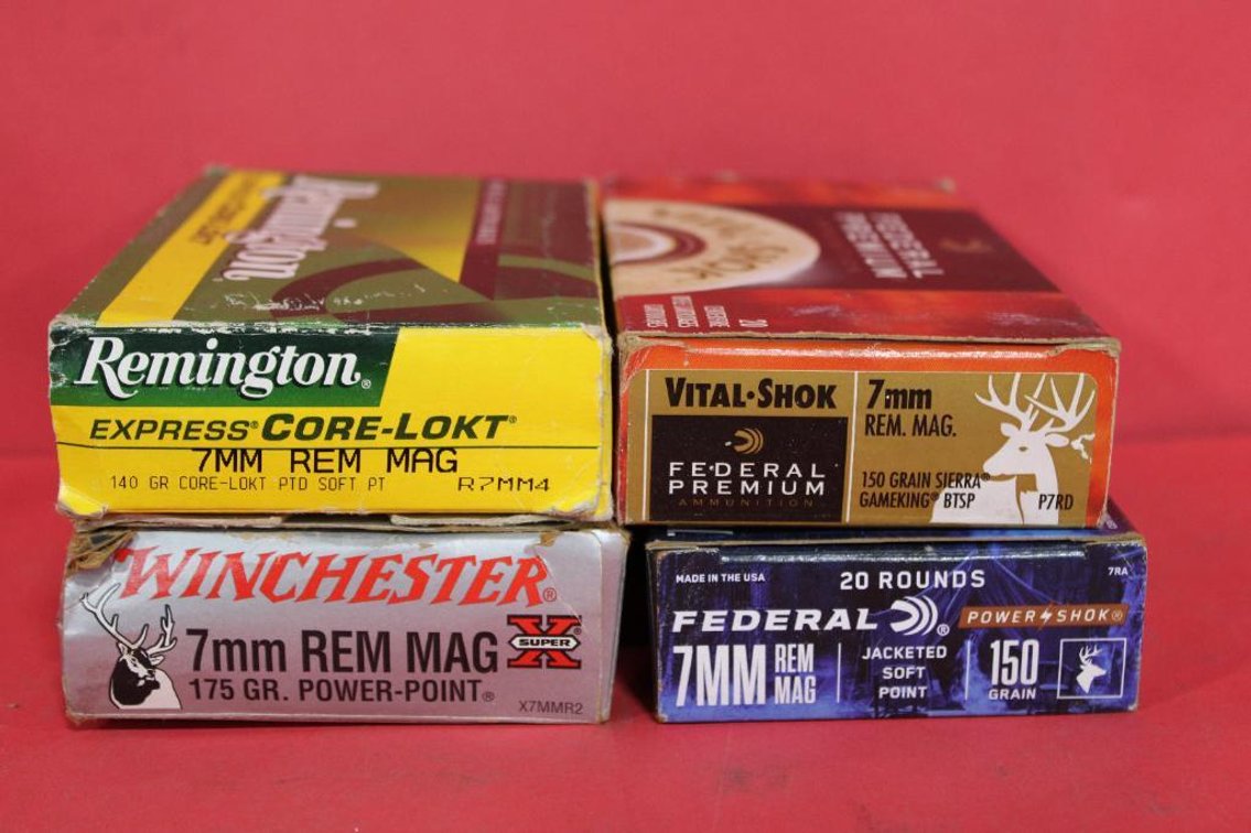7MM REM MAG AMMO