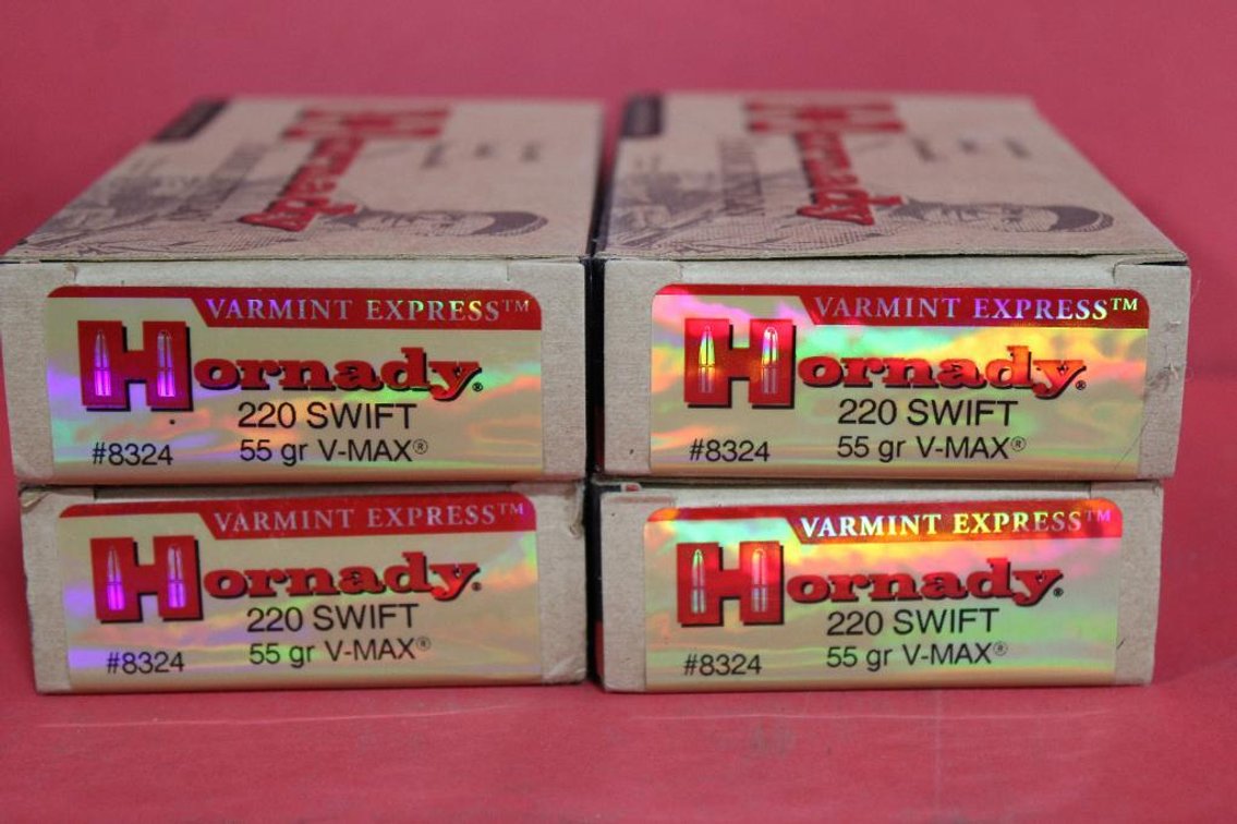 HORNADY 220 SWIFT AMMO