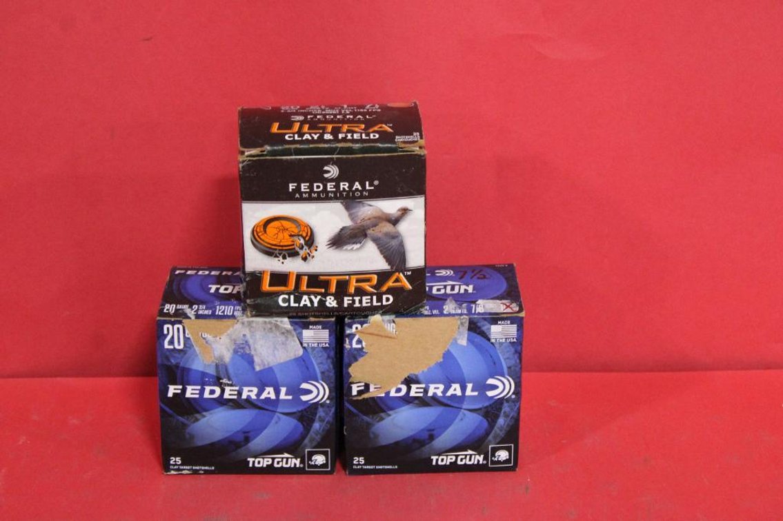 FEDERAL 20G 7.5 SHOT AMMO