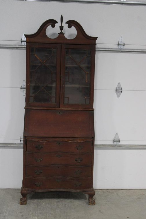 VINTAGE SECRETARY DESK
