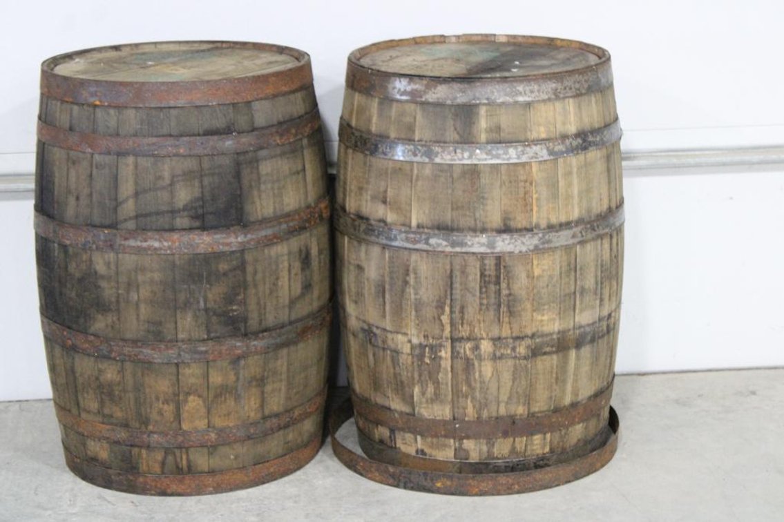 BUFFALO TRACE DISTILLERY WHISKEY BARRELS
