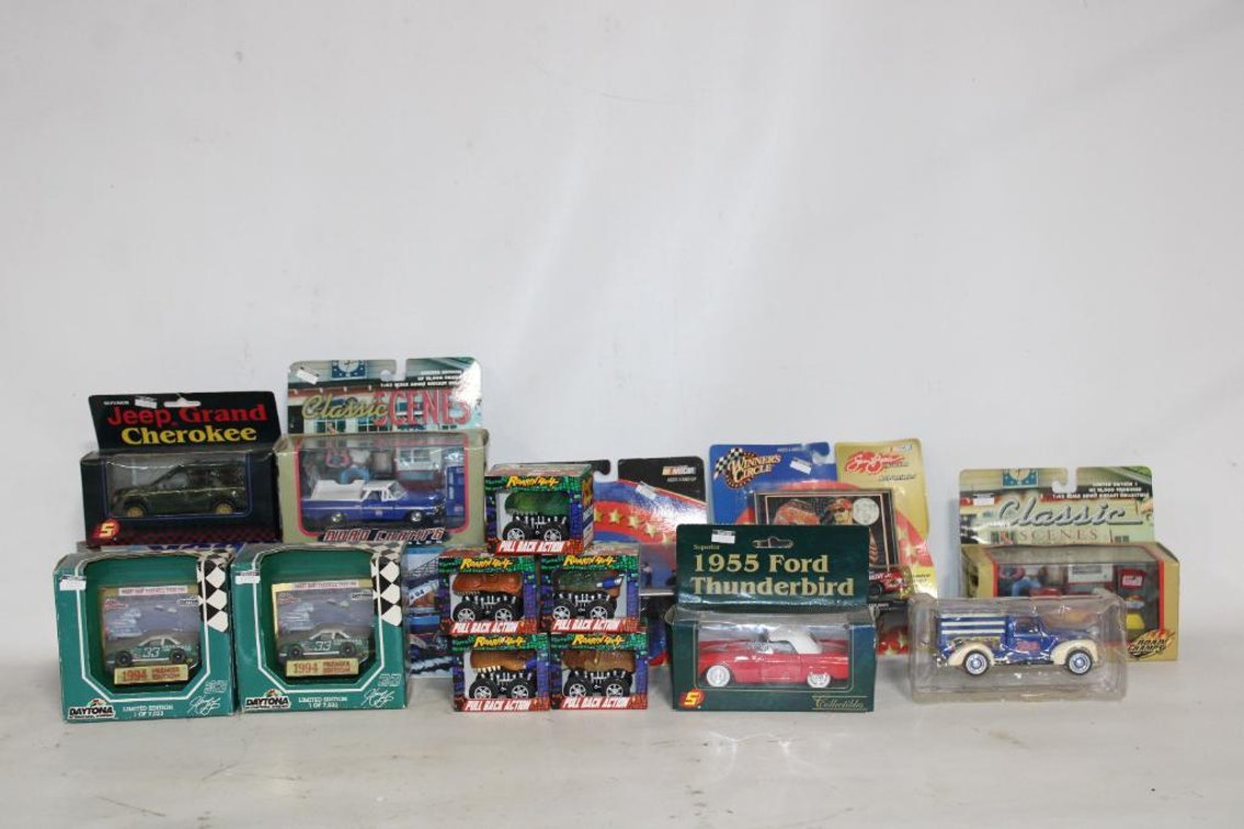 DIE CAST, NASCAR COLLECTIBLES, ETC
