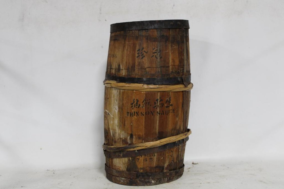 THIN SOY SUACE BARREL