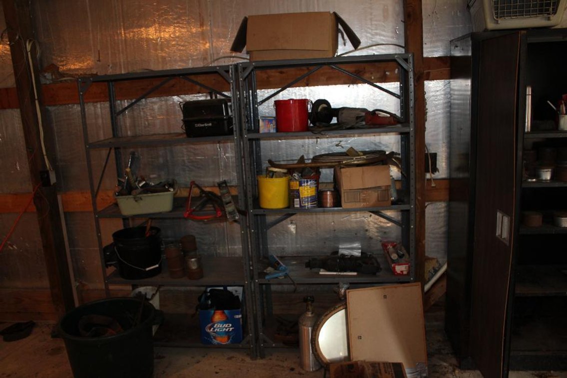 SHELVES AND CONTENTS 