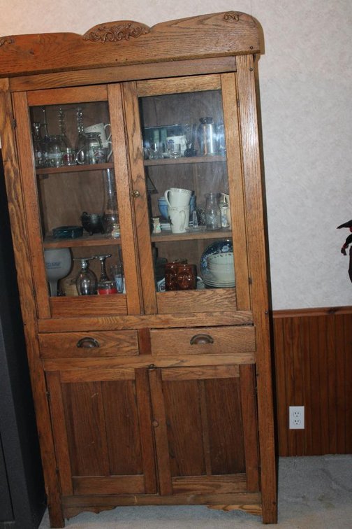 ANTIQUE CHINA CABINET