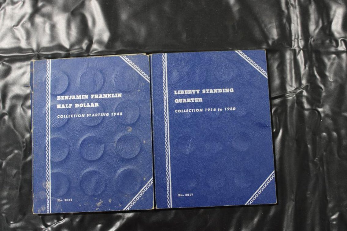FRANKLIN HALFS AND STANDING LIBERTY QUARTERS