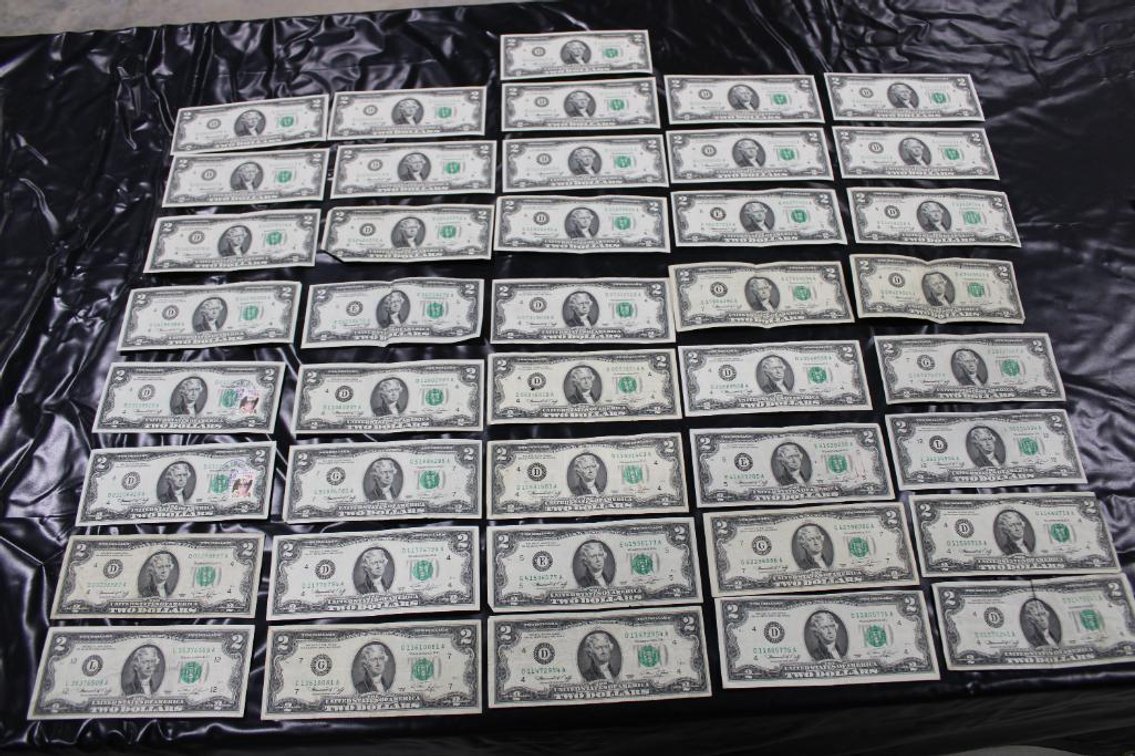 2 DOLLAR BILLS