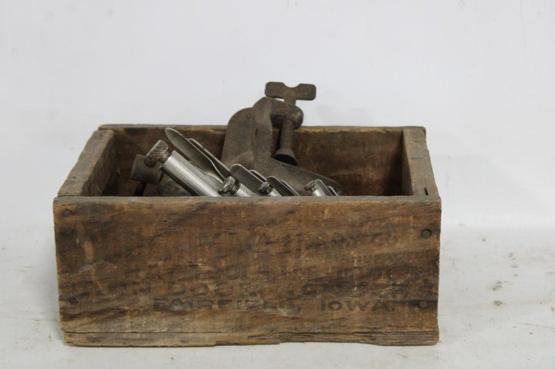 VICE, CHISELS, VICE GRIPS
