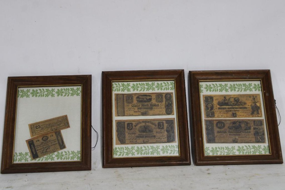 ANTIQUE OHIO BANK NOTES