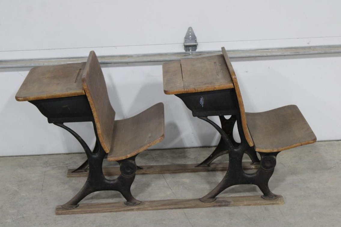 VINTAGE SCHOOL DESKS