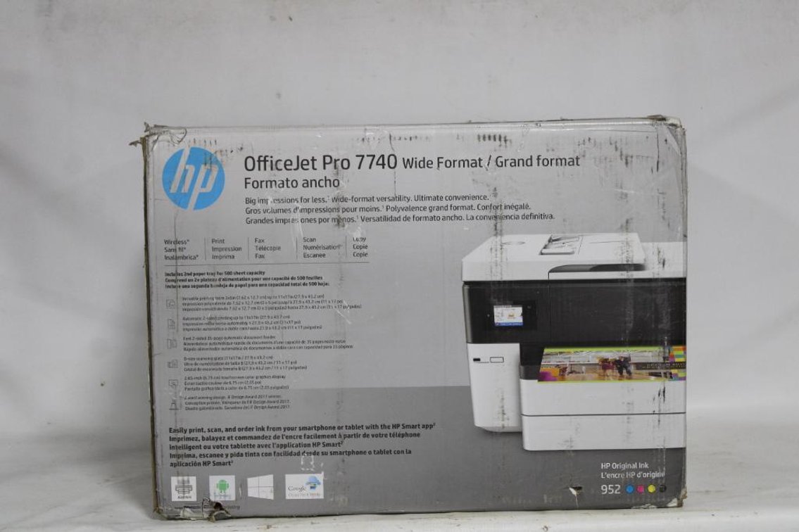 HP OFFICE JET PRO 7740 PRINTER