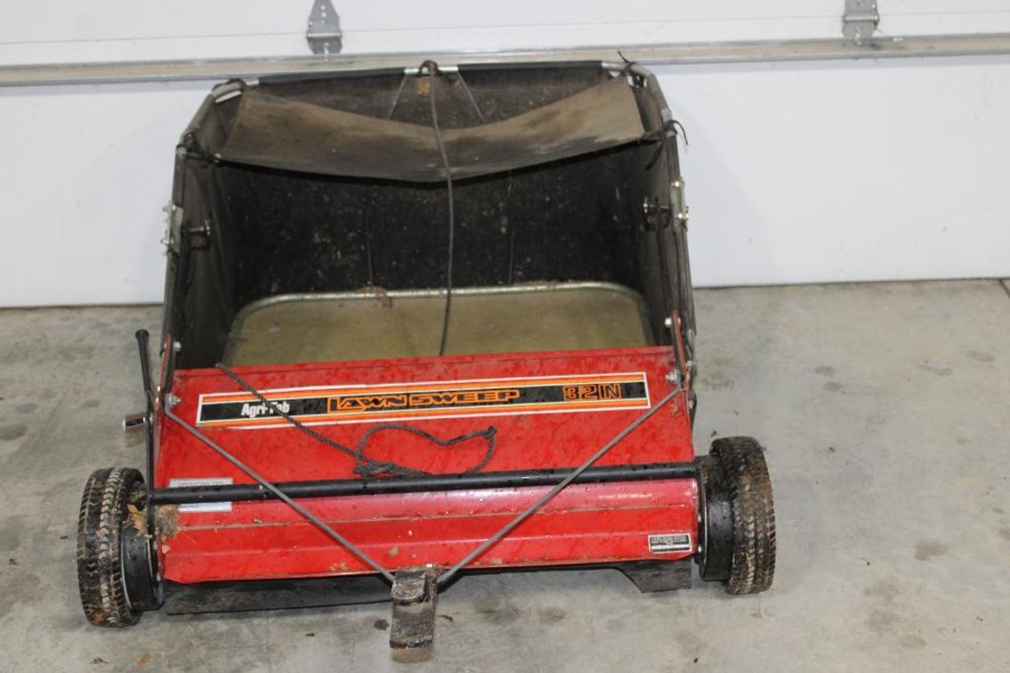 AGRI-FAB LAWN SWEEPER AND ROLLER 