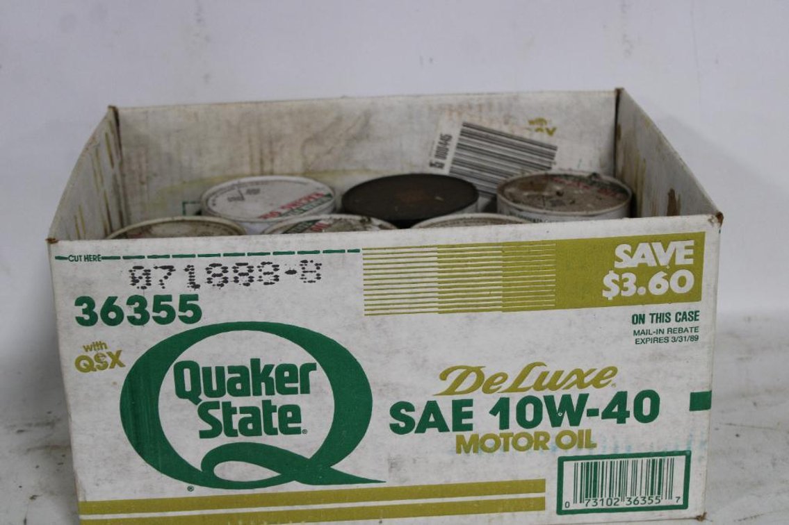 VINTAGE QUAKER STATE OIL