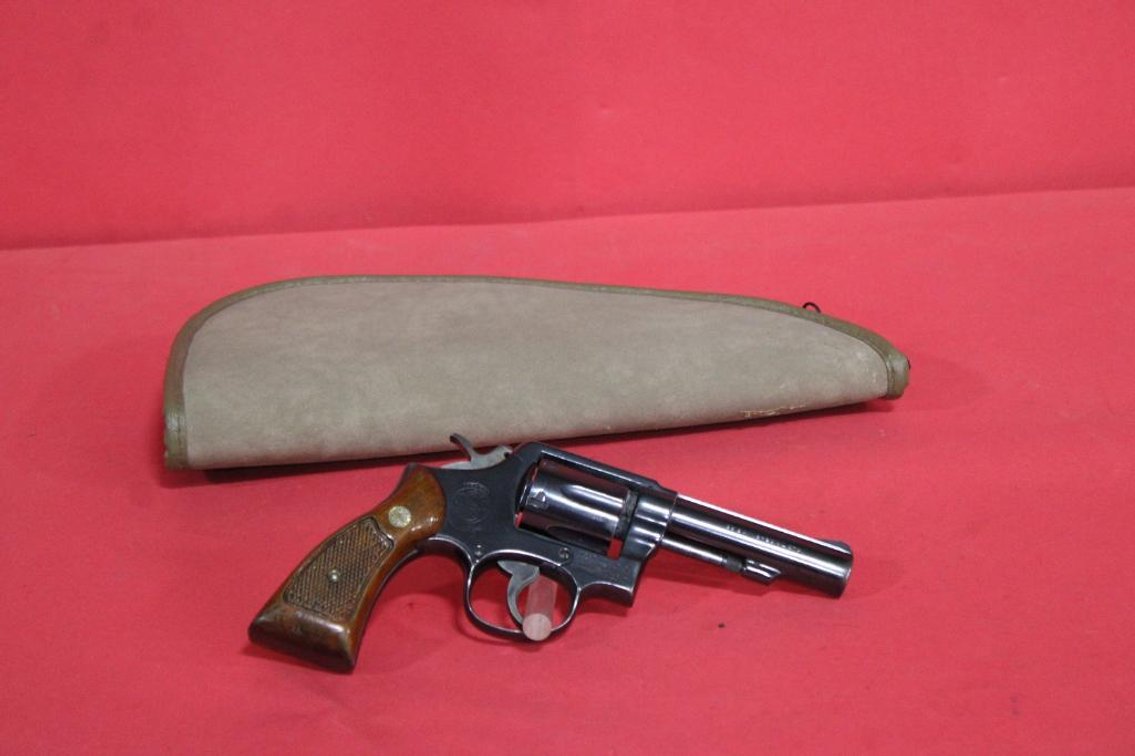 SMITH AND WESSON MODEL 10-6 38S&W REVOLVER
