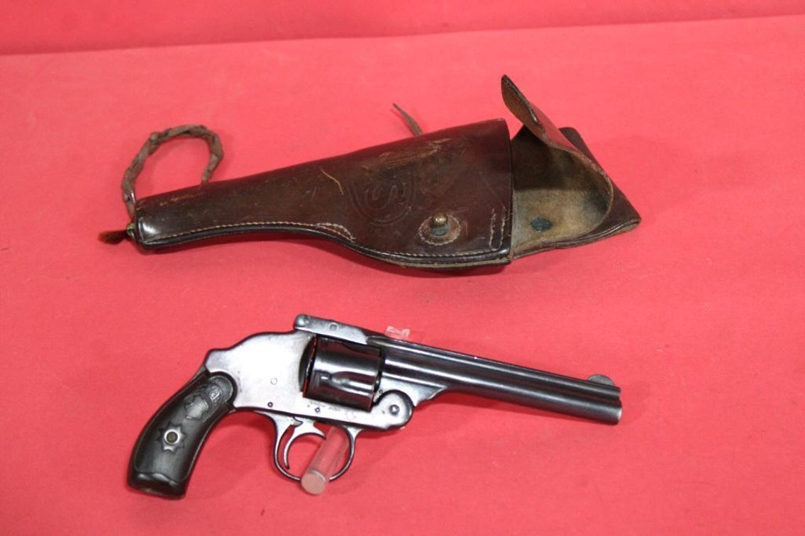 HARRINGTON AND RICHARDSON TOP BREAK 38S&W REVOLVER 