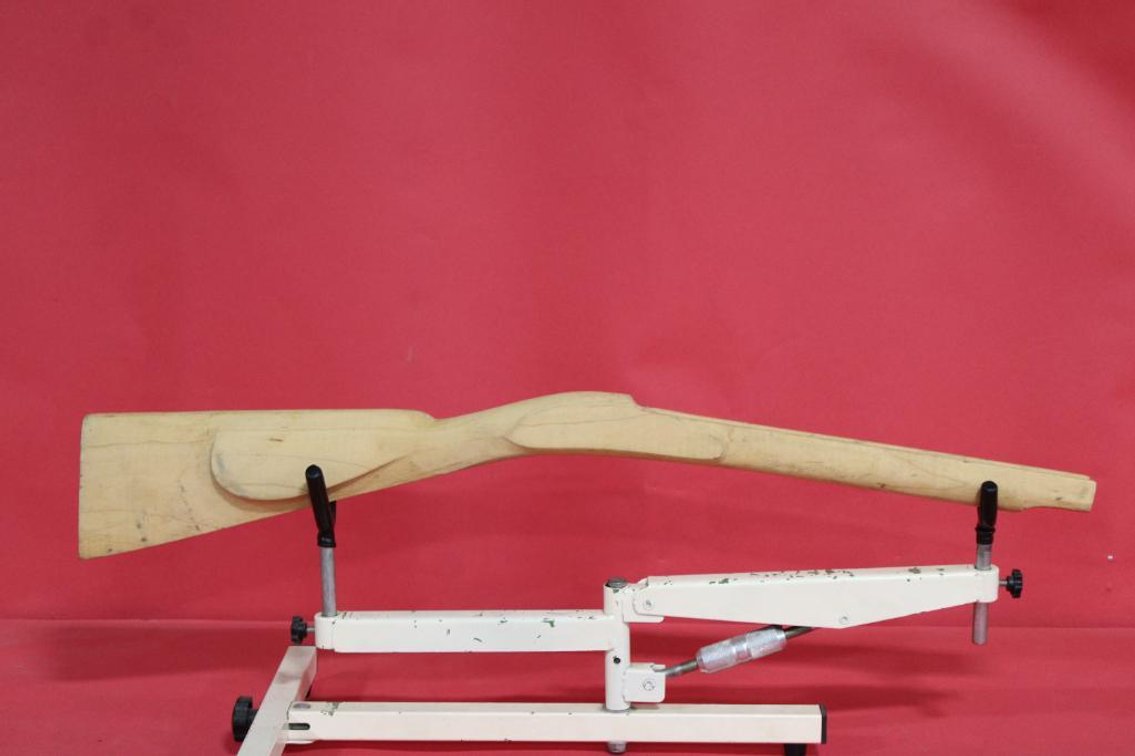 UNFINISHED MUZZLE LOADER STOCK