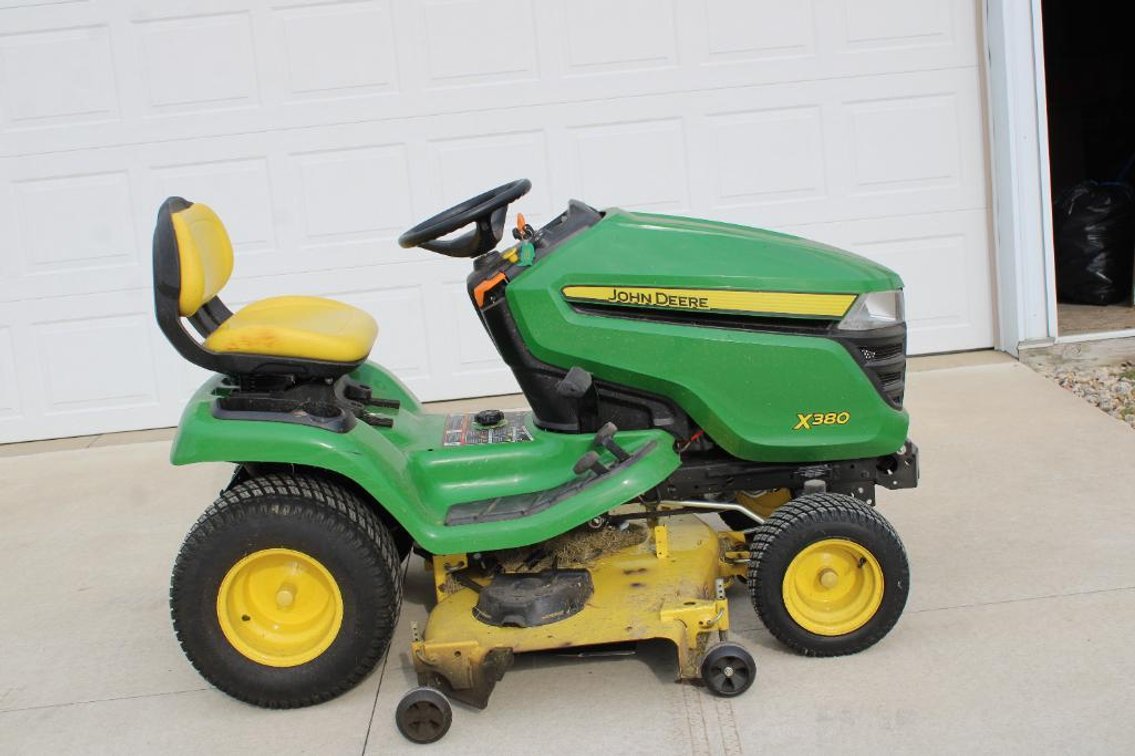 JOHN DEERE X380 LAWN MOWER
