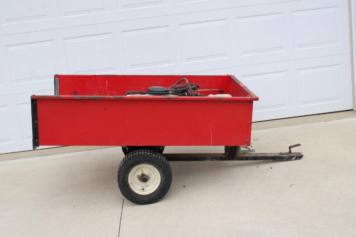 TILT GARDEN TRAILER AND SPRAYER