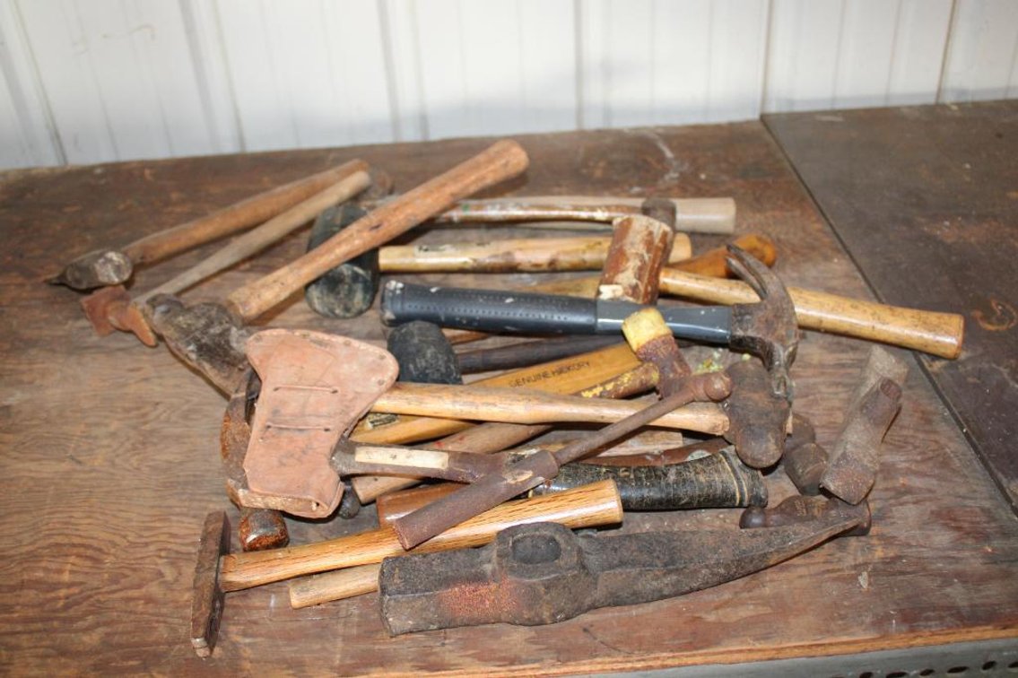 HAMMERS, MALLETS, HATCHETS