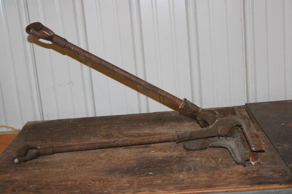 ANTIQUE OW BURRITT TIN ROOF CRIMPER 