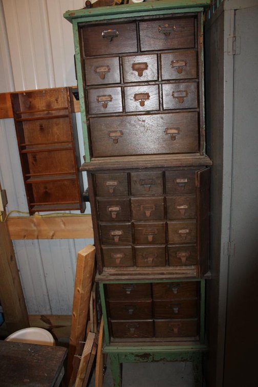 VINTAGE FILING CABINET