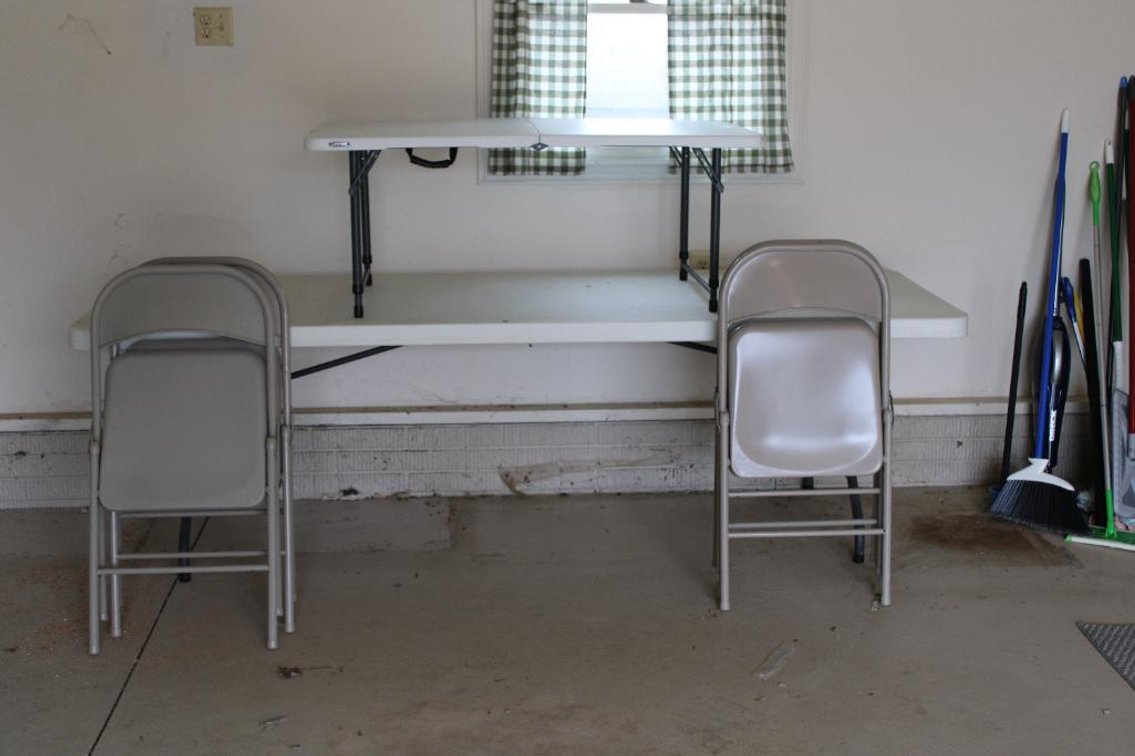 LIFE TIME TABLES AND CHAIRS