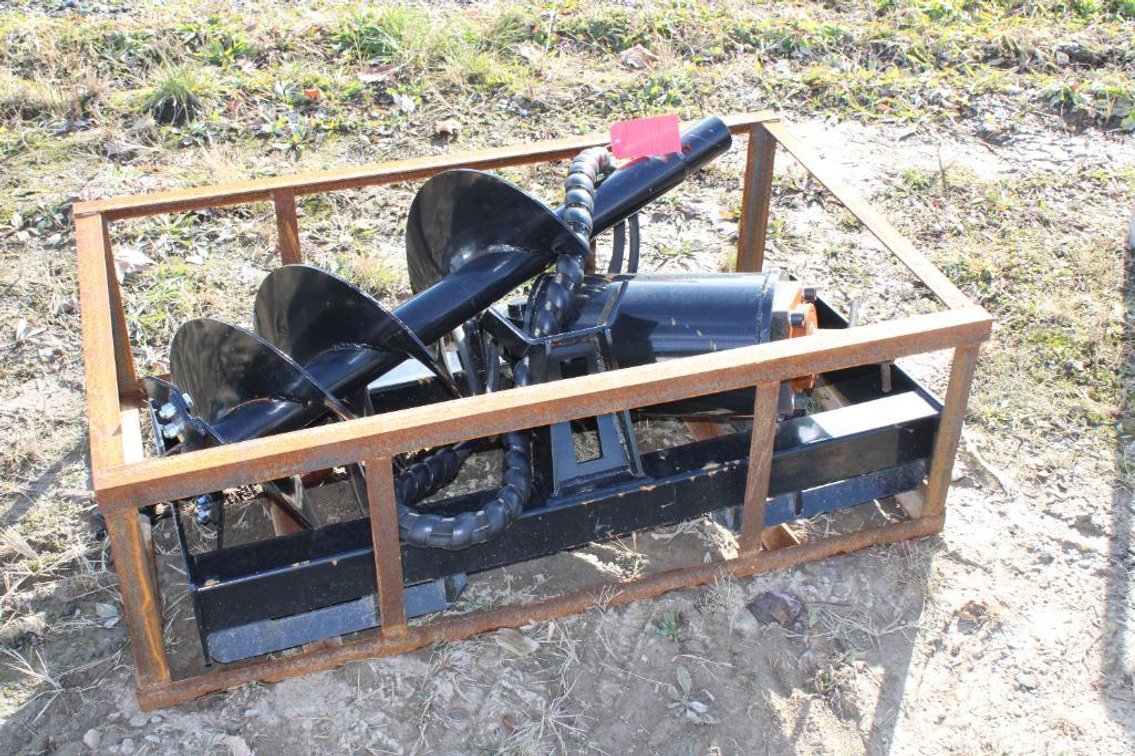 MOWER KING QUICK TACH AUGER
