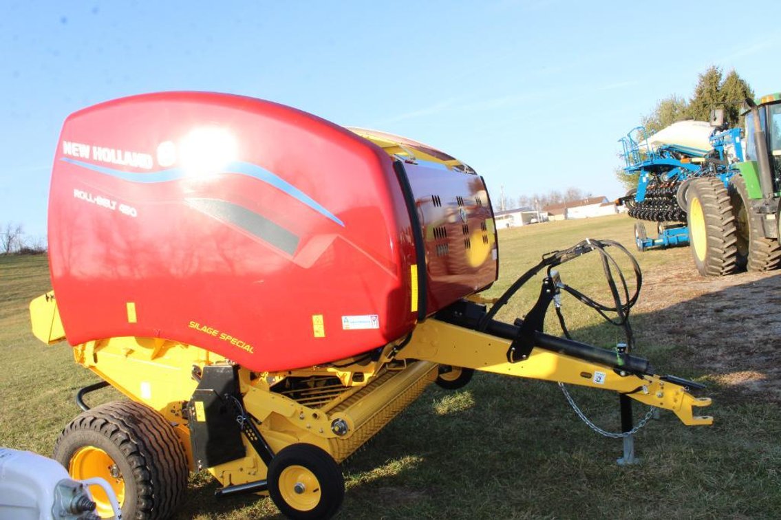 2022 NEW HOLLAND ROLL BELT 450 SILAGE SPECIAL ROUND BALER 