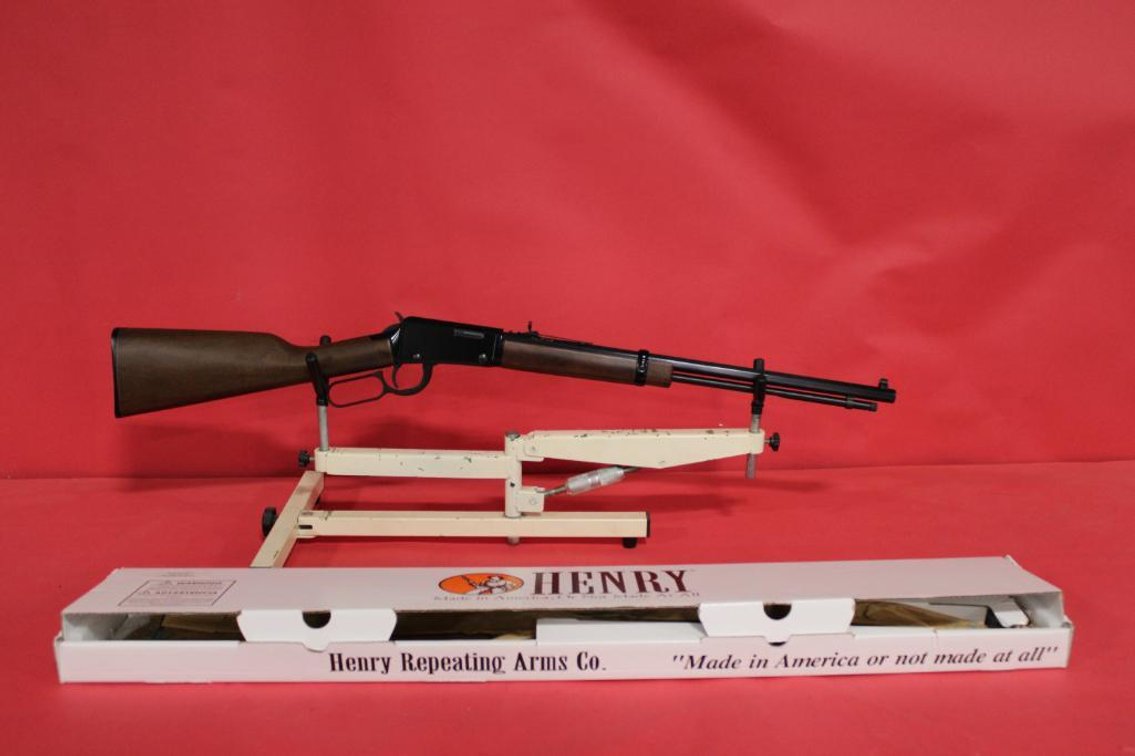 HENRY FRONTIER EXPRESS H001TV 17HMR LEVER ACTION RIFLE