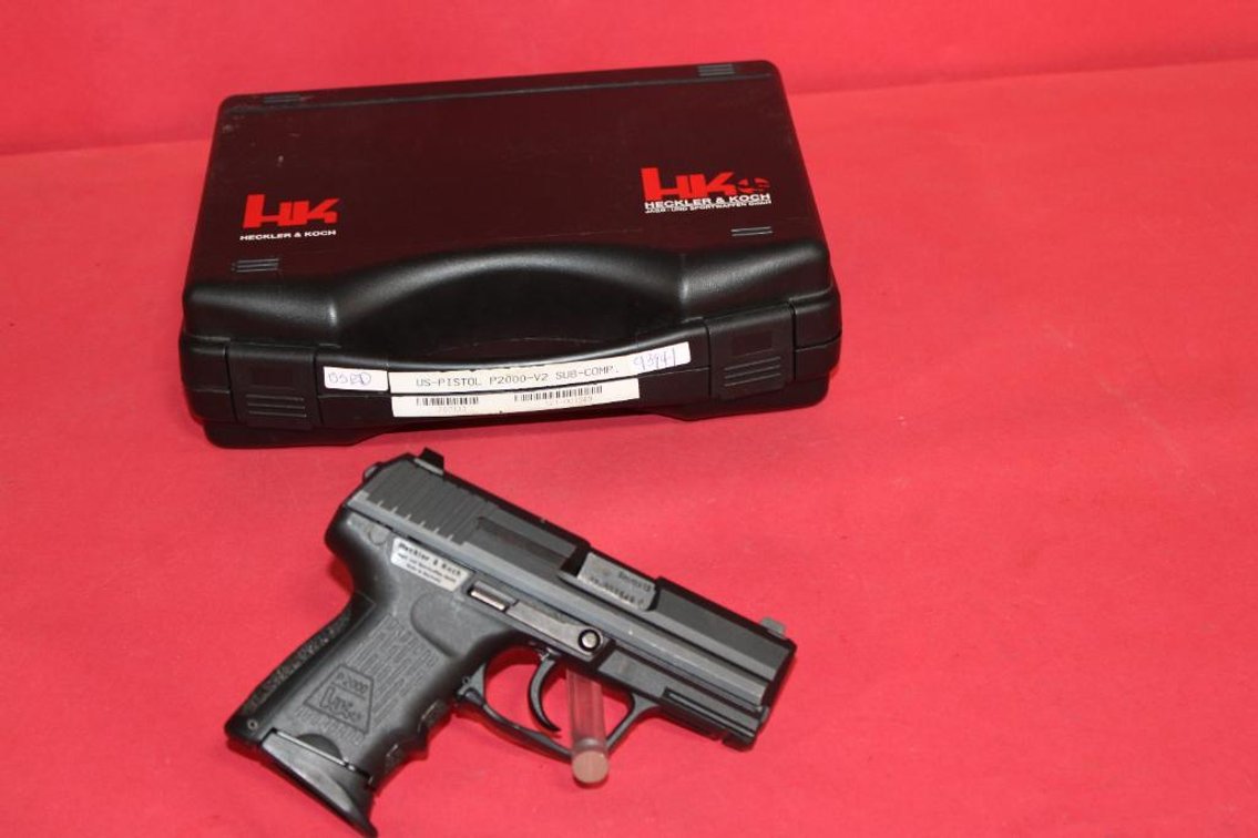 HECKLER AND KOCH P2000SK SEMI AUTO 9MM PISTOL