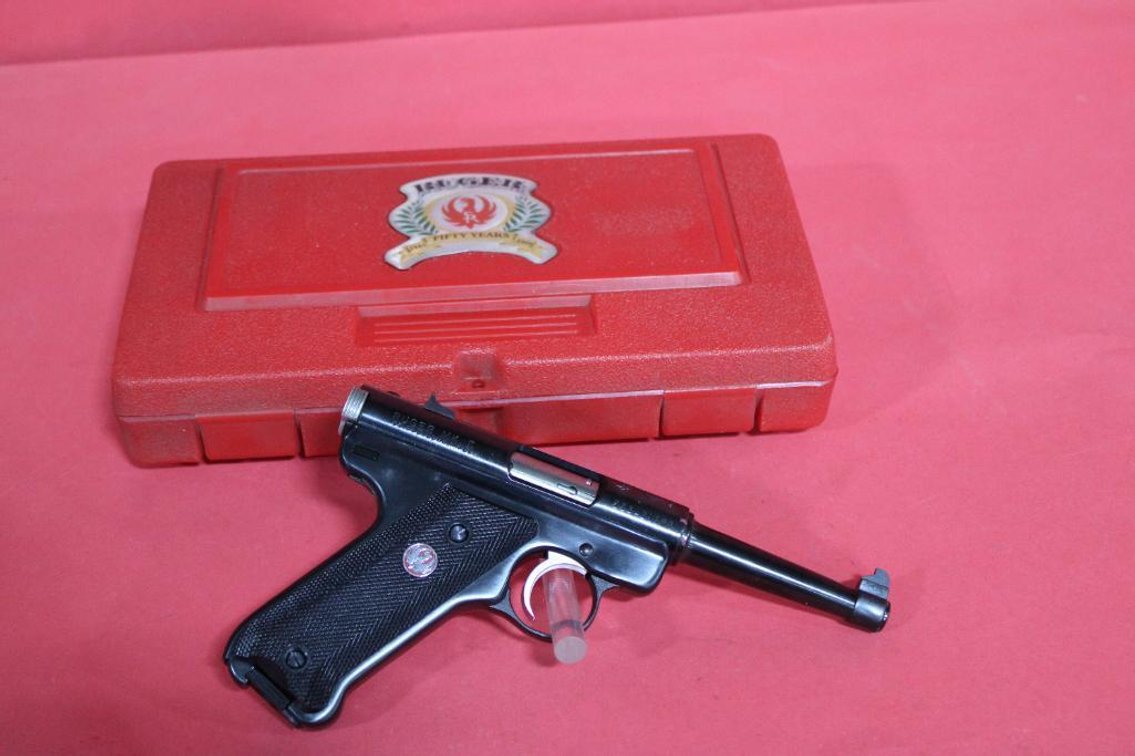RUGER MKII 50 YEARS EDITION .22LR SEMI AUTO PISTOL