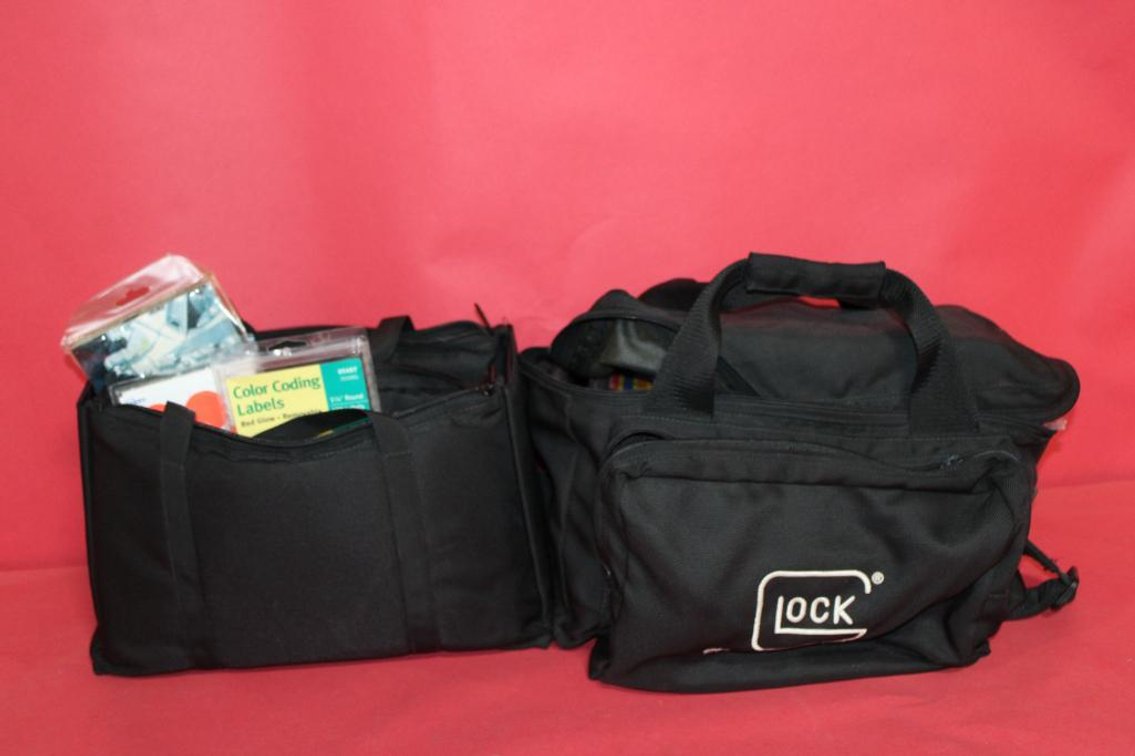 SHOOTING BAGS, CLEANING SUPPLIES, GUN LOCKS, ETC