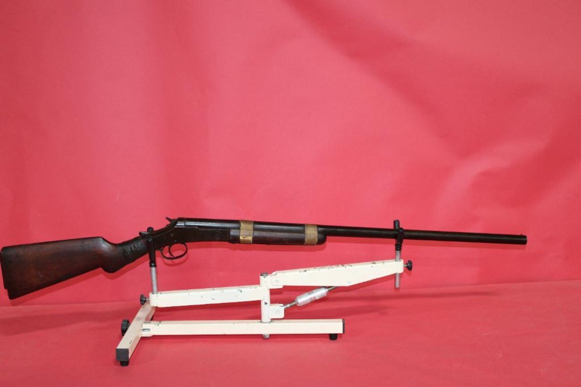 NEW ENGLAND TRAPPER SINGLE SHOT 12G SHOTGUN