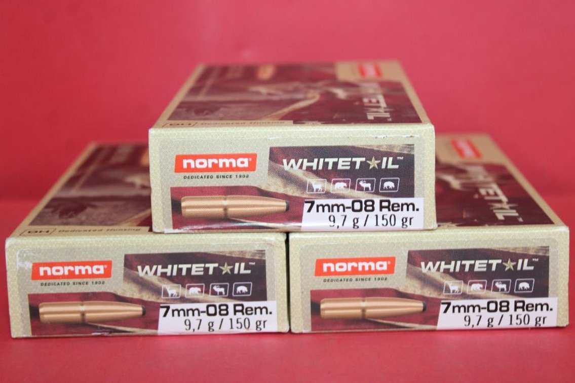 NORMA WHITETAIL 7MM-08REM AMMO