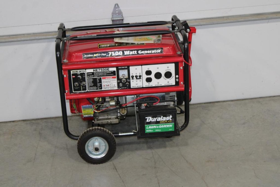 BRADLEY POWER PLUS GENERATOR