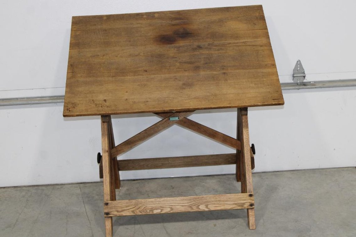 KEUFFEL & ESSER CO POPULAR DRAWING TABLE