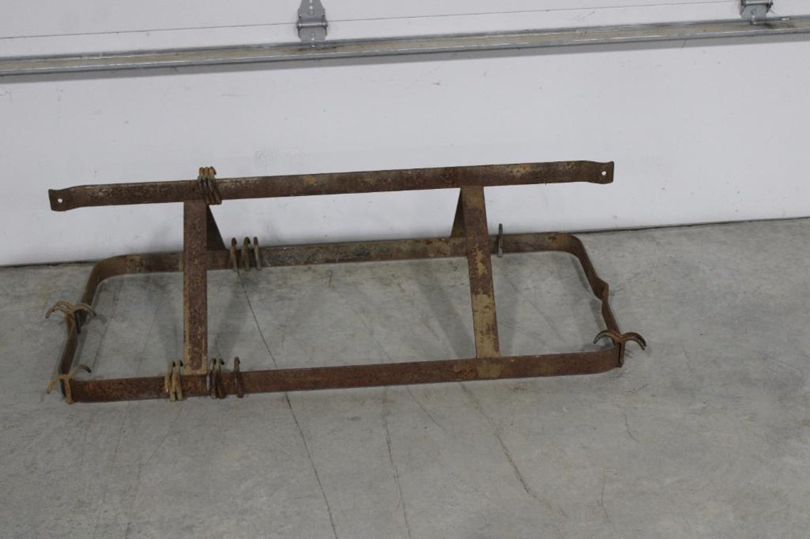 VINTAGE MEAT HOOK RACK
