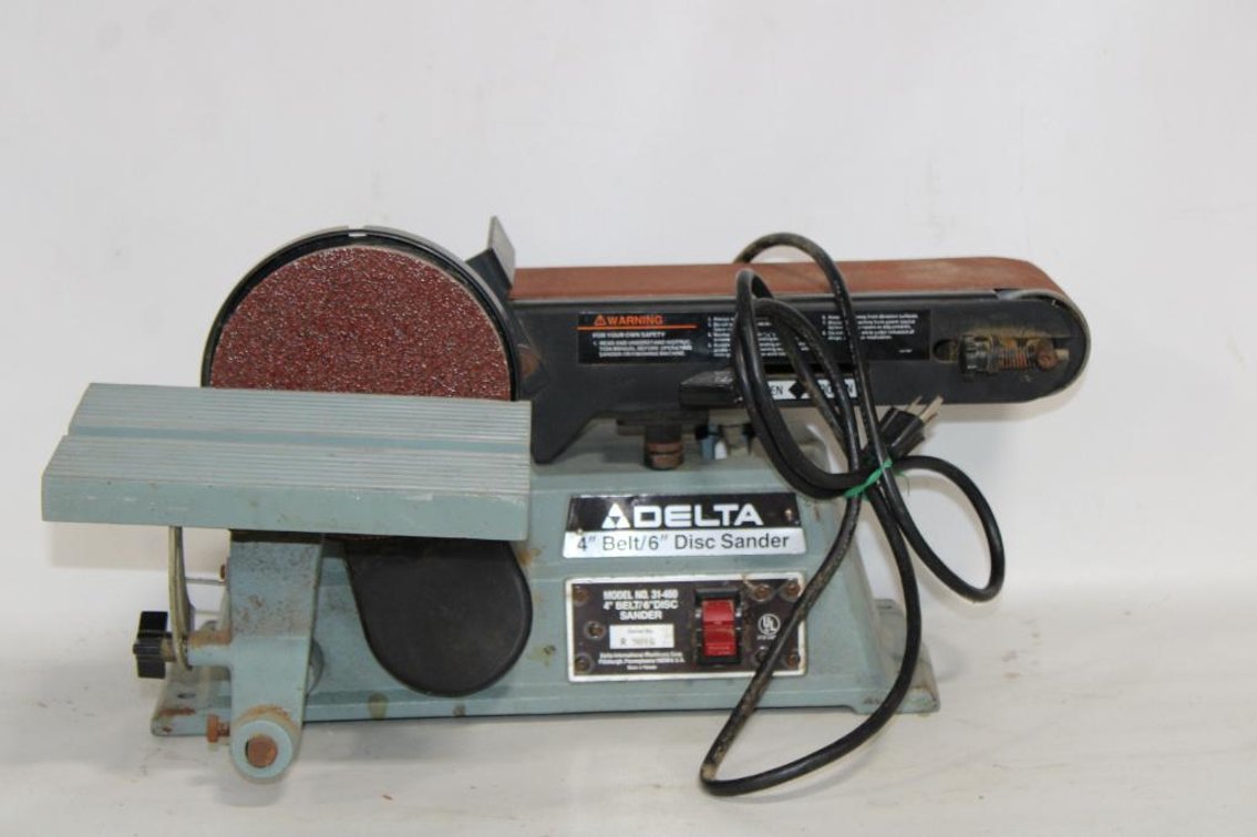 DELTA BELT/DISC SANDER