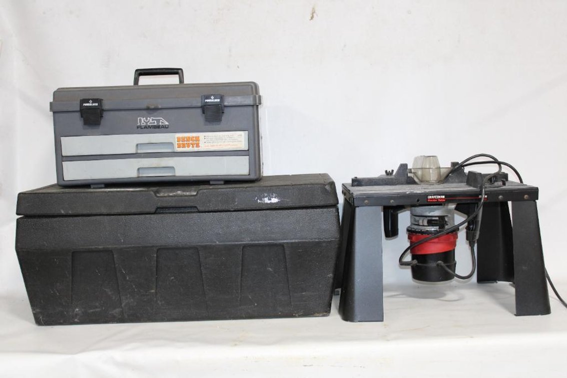 TOOL BOXES, POWER TOOLS, ETC